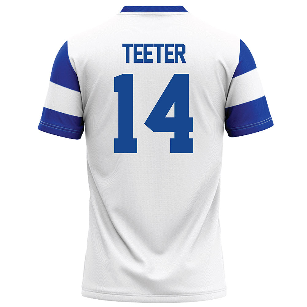 Georgia State - NCAA Football : Christian Teeter - White Football Jersey-1