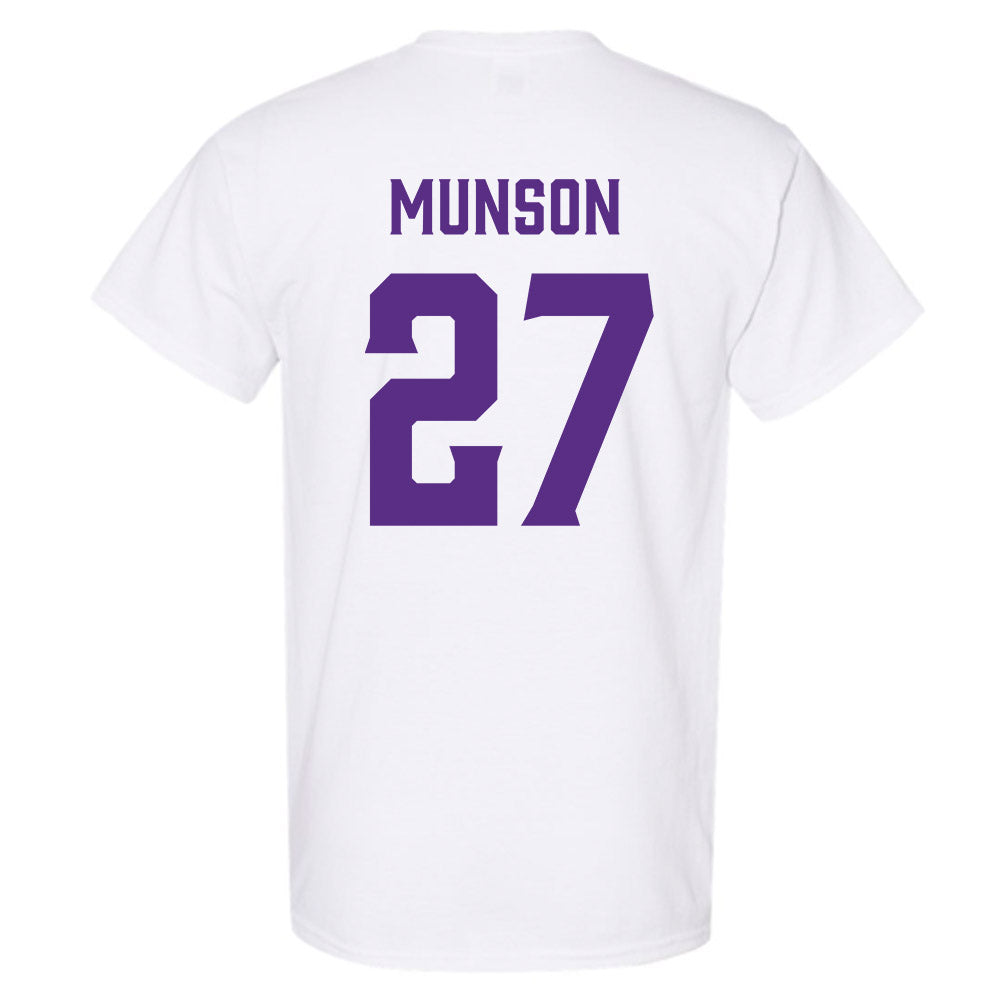 Furman - NCAA Men's Soccer : Luke Munson - Classic Fashion Shersey T-Shirt-1