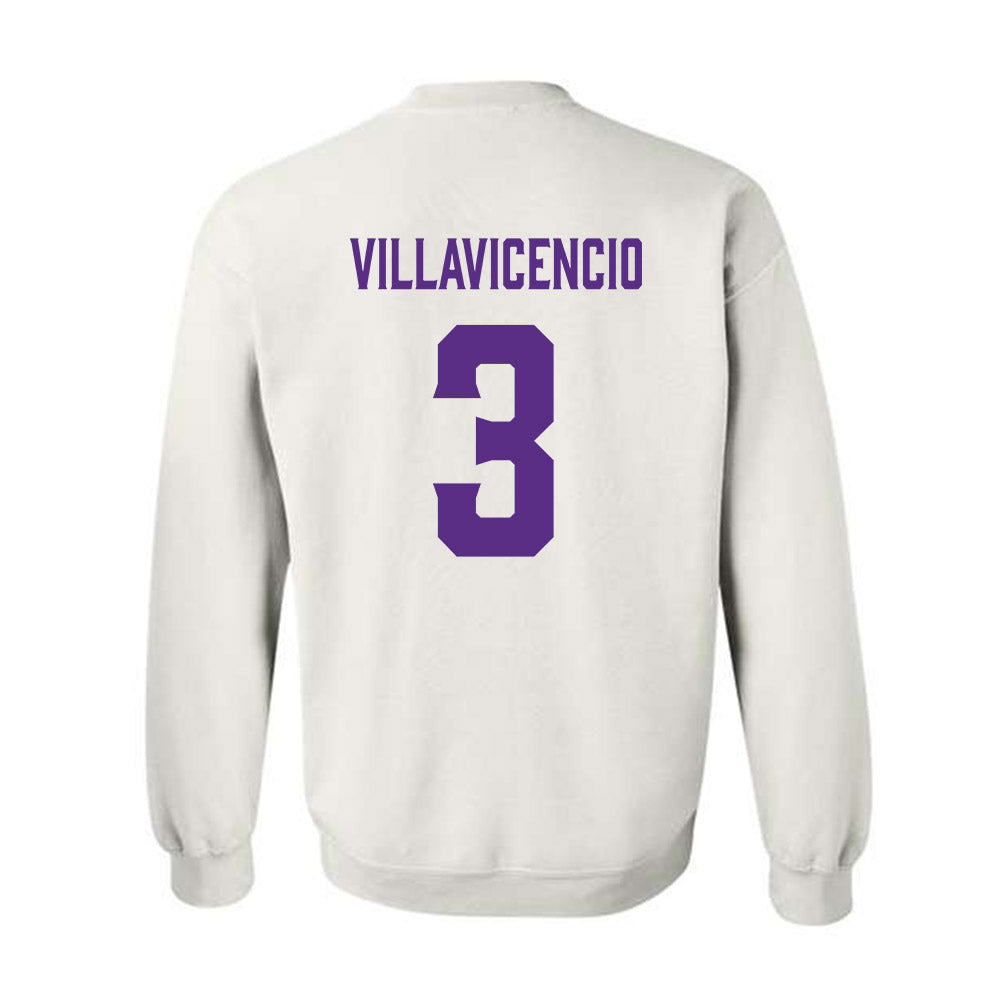 Furman - NCAA Men's Soccer : David Villavicencio - Classic Fashion Shersey Crewneck Sweatshirt-1