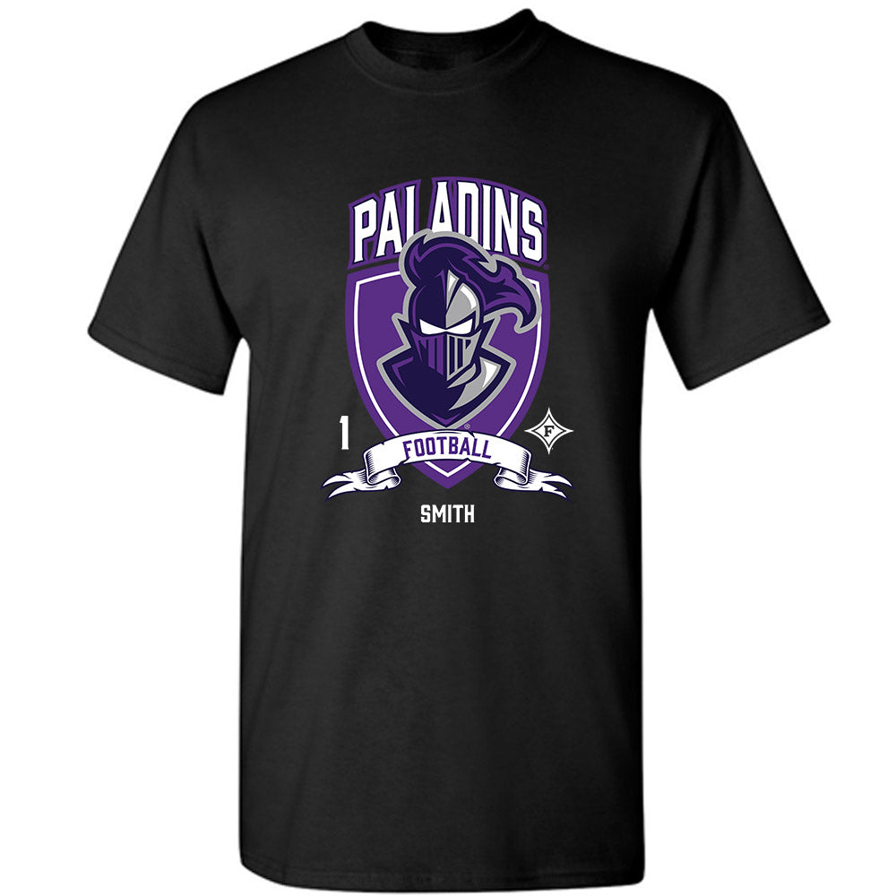 Furman - NCAA Football : Trey Smith - Classic Fashion Shersey T-Shirt-0