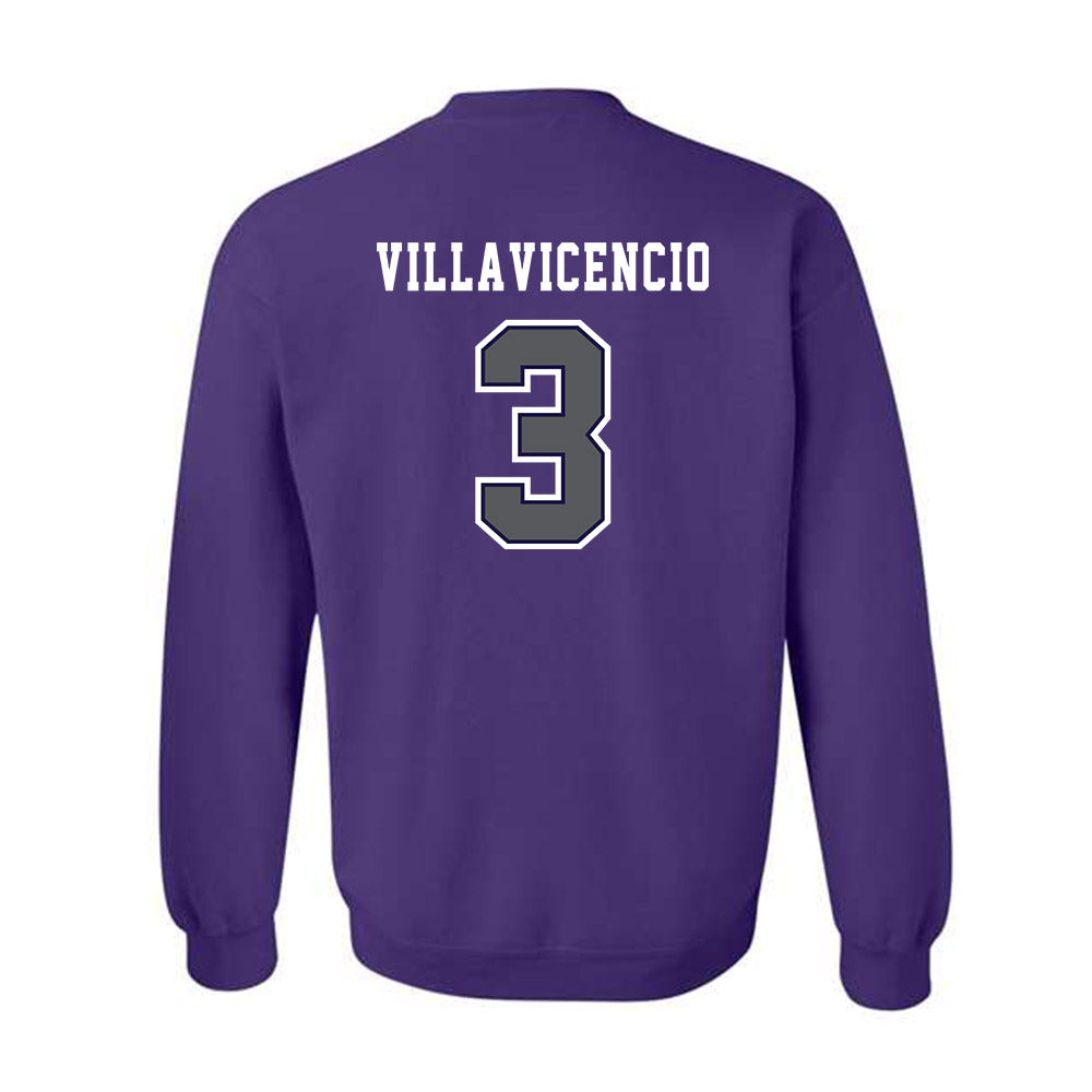 Furman - NCAA Men's Soccer : David Villavicencio - Classic Shersey Crewneck Sweatshirt-1