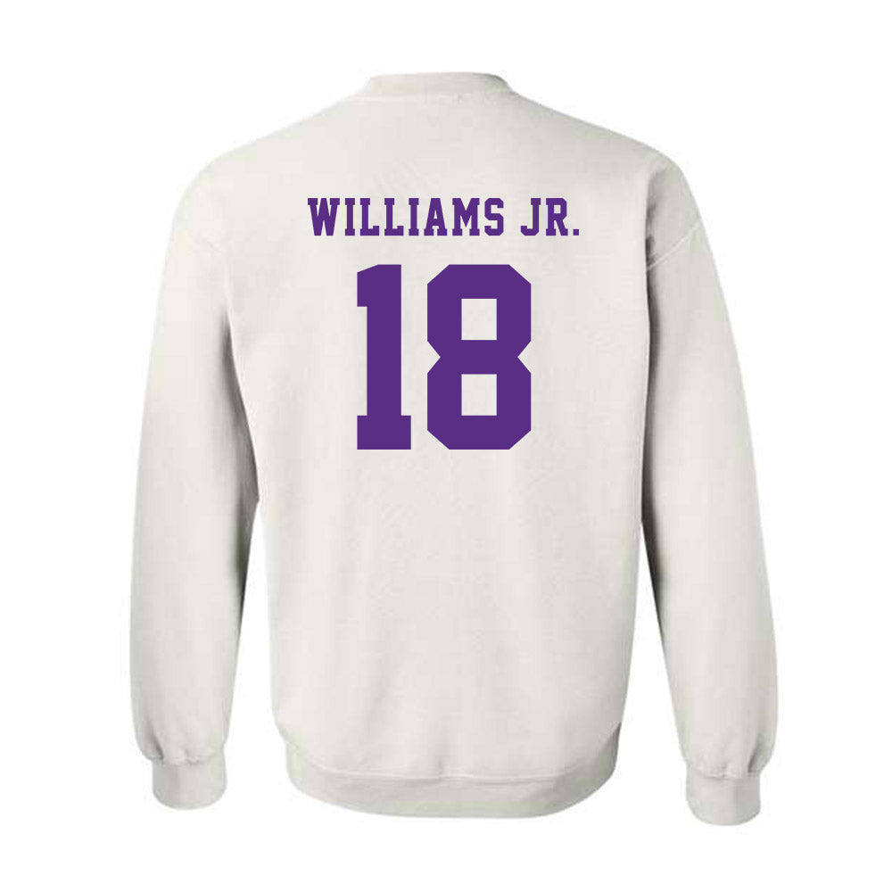 Furman - NCAA Football : Jerrod Williams Jr. - Classic Shersey Crewneck Sweatshirt-1
