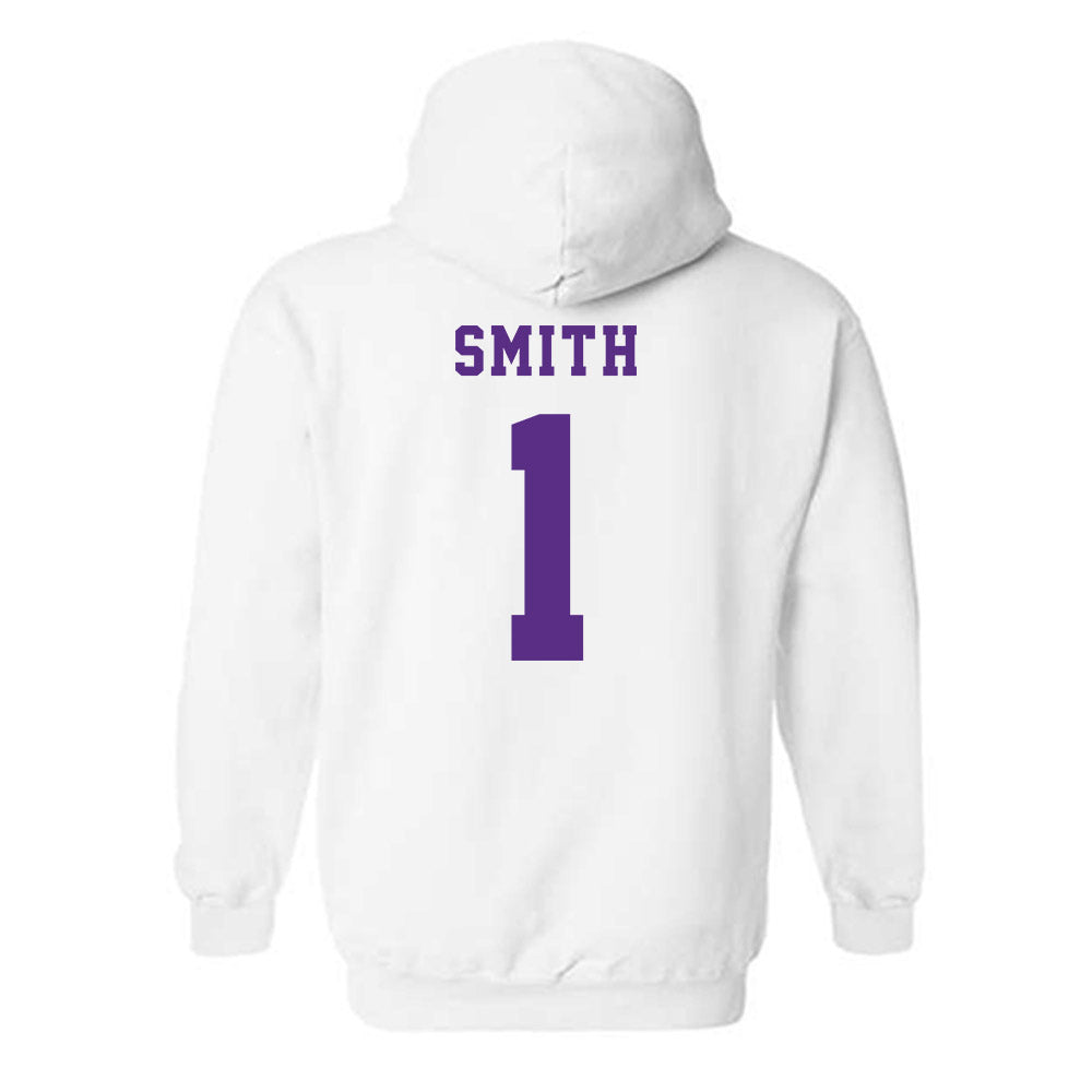Furman - NCAA Football : Trey Smith - Classic Shersey Hooded Sweatshirt-1