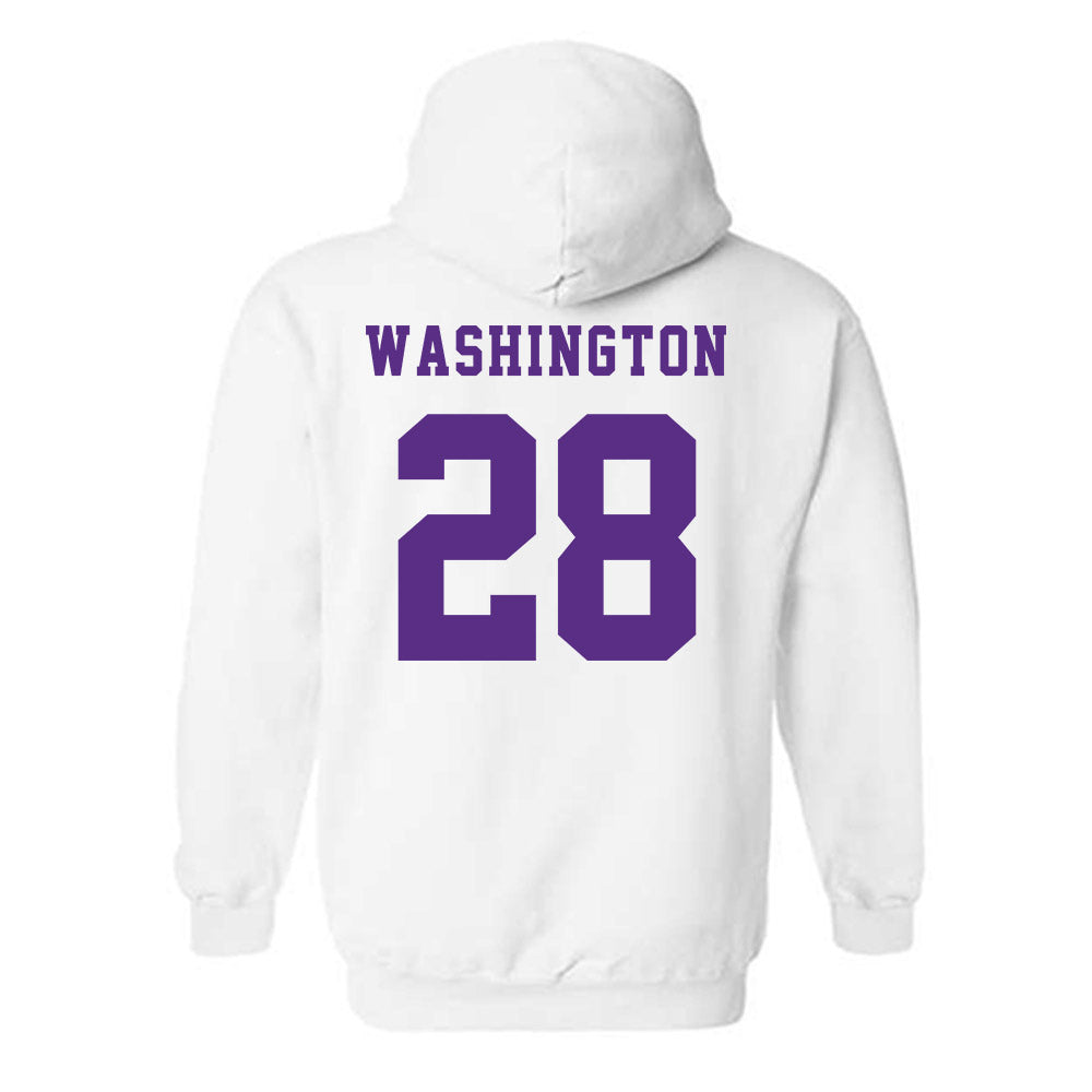 Furman - NCAA Football : Ethan Washington - Classic Shersey Hooded Sweatshirt-1