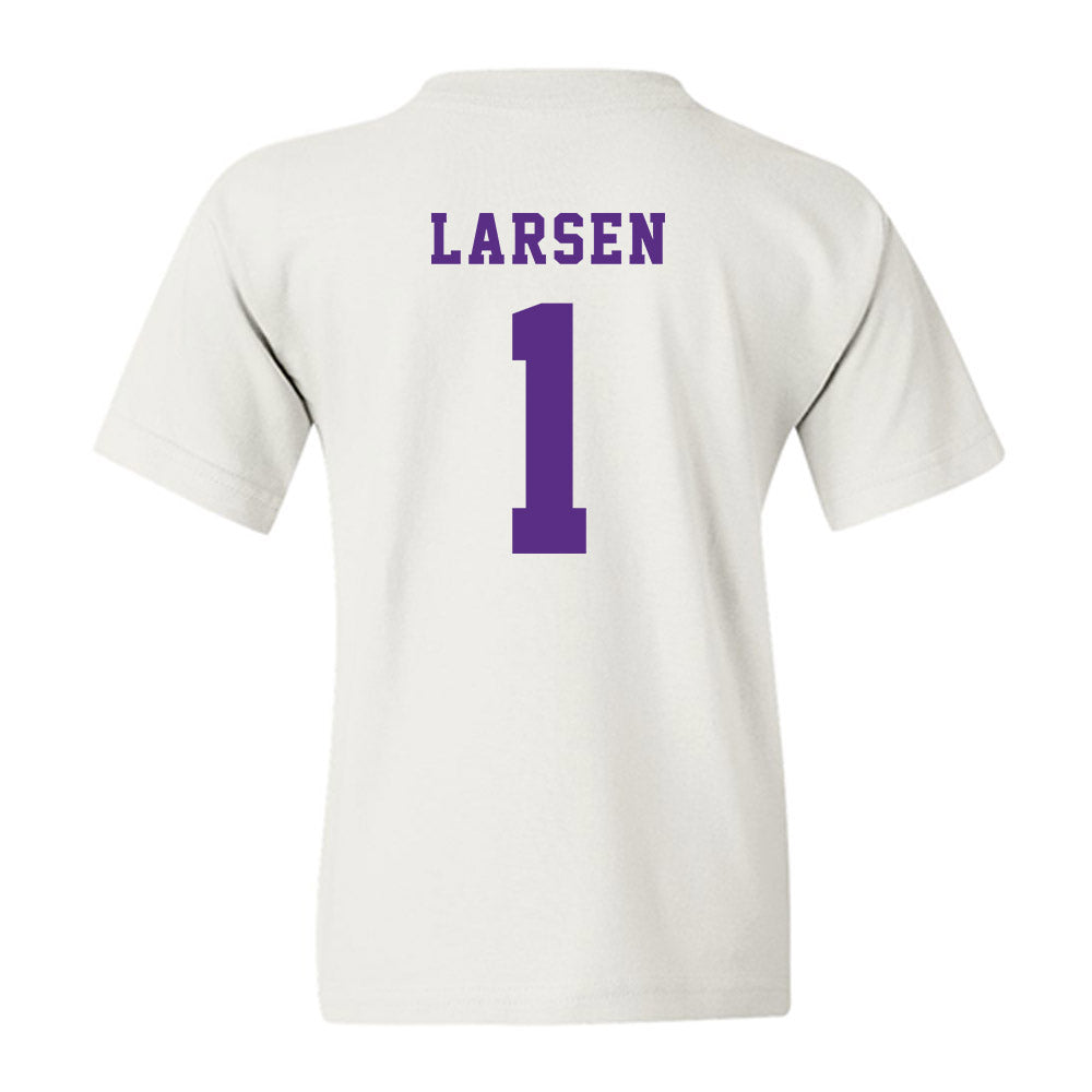 Furman - NCAA Women's Lacrosse : Cassie Larsen - Classic Shersey Youth T-Shirt-1