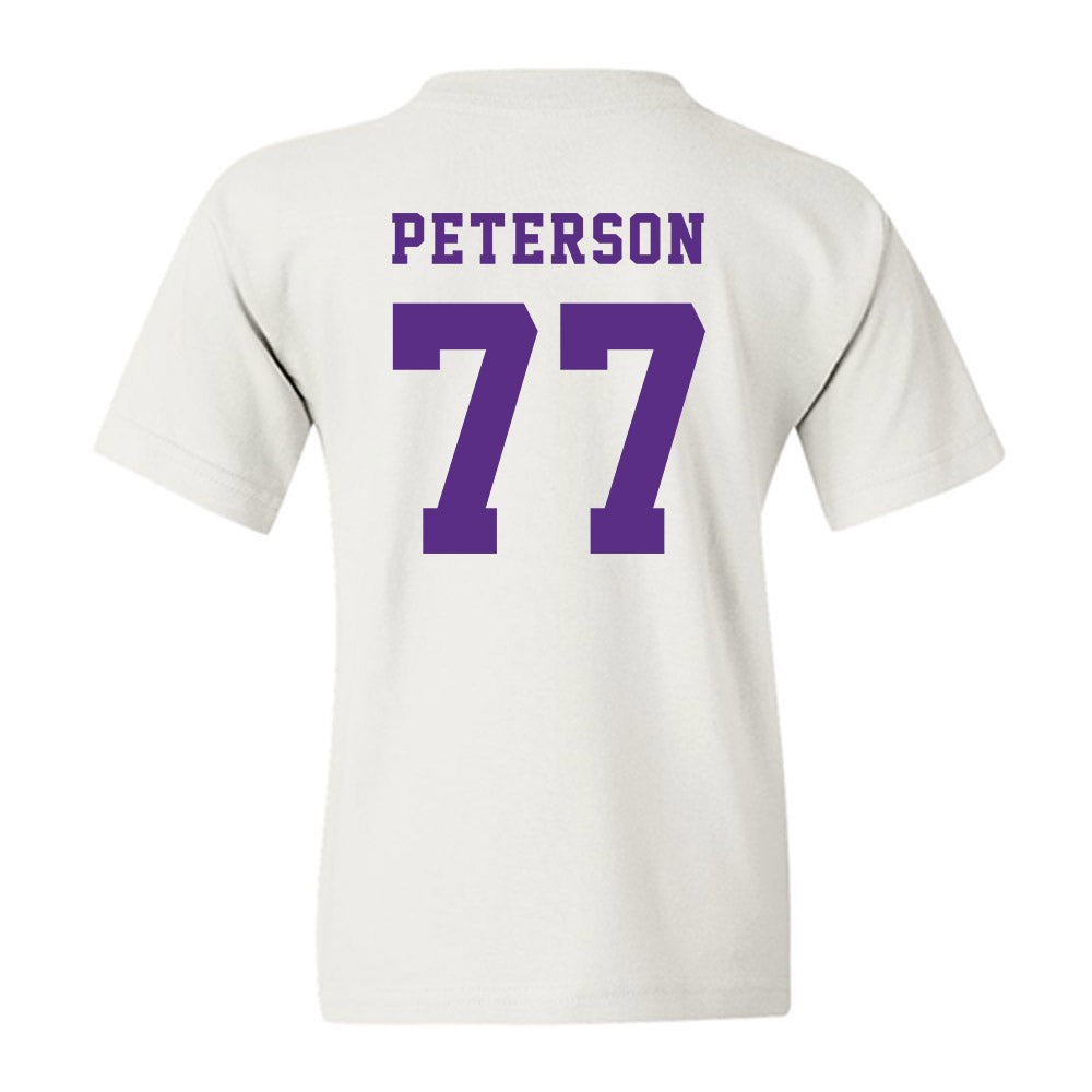Furman - NCAA Football : Parker Peterson - Classic Shersey Youth T-Shirt-1