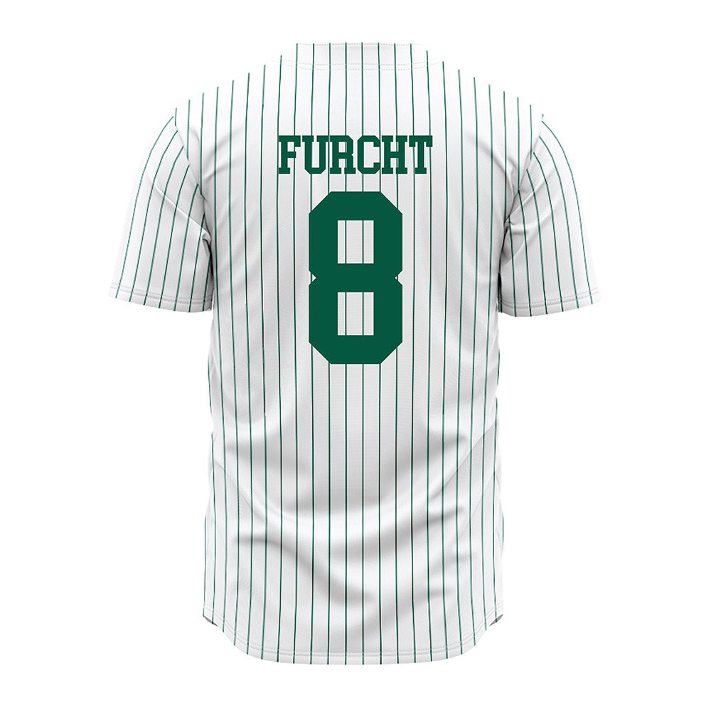 UNC Charlotte - NCAA Baseball : Noah Furcht - White Jersey-1