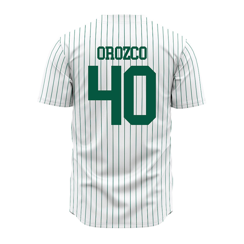 UNC Charlotte - NCAA Baseball : Aaron Orozco - White Jersey-1