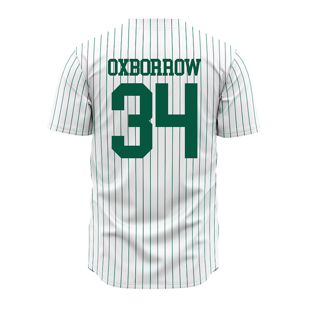 UNC Charlotte - NCAA Baseball : Chayse Oxborrow - White Jersey-1