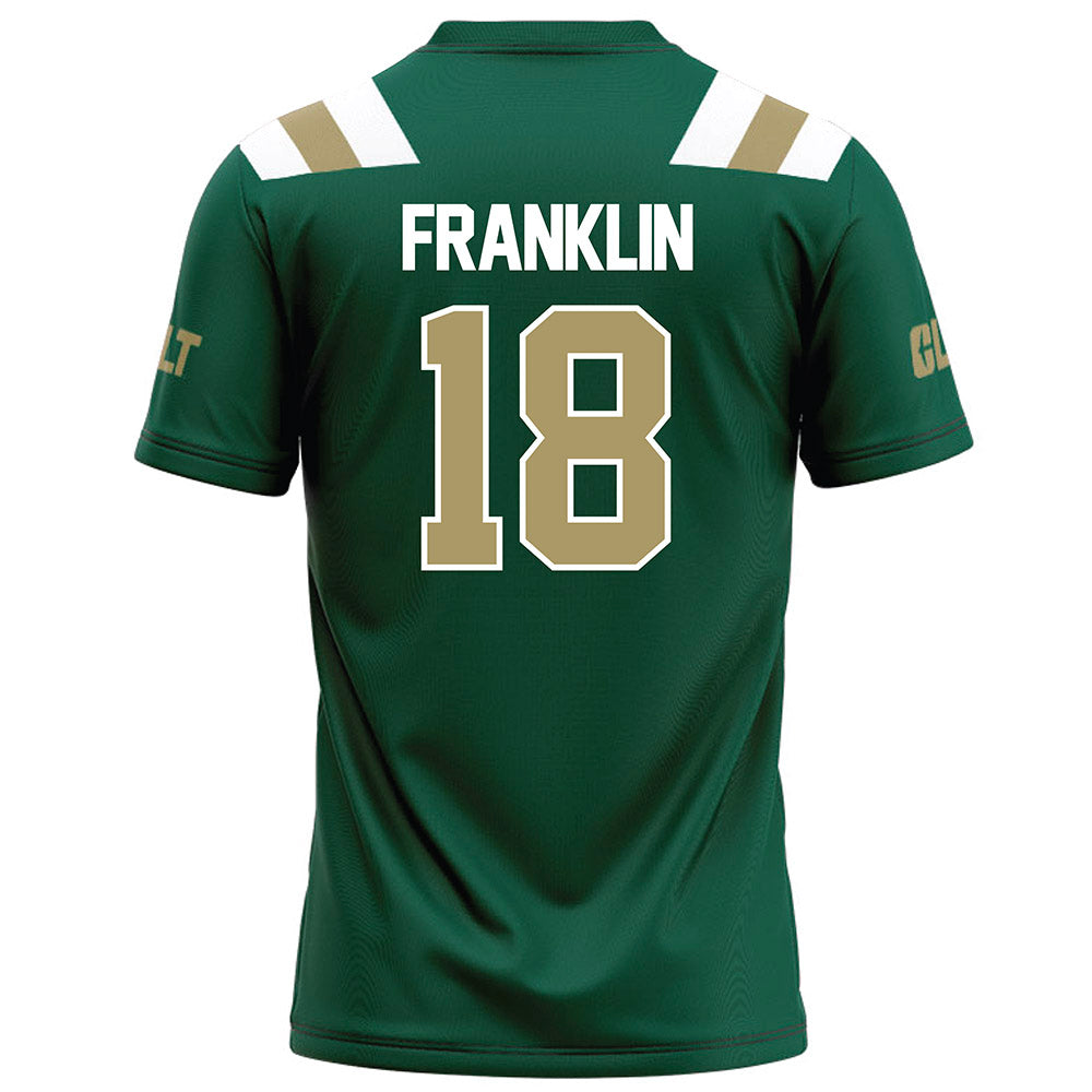 UNC Charlotte - NCAA Football : Seth Franklin - Green Football Jersey-1