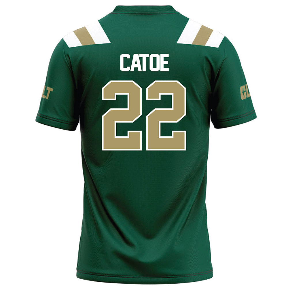 UNC Charlotte - NCAA Football : Kaden Catoe - Green Football Jersey-1