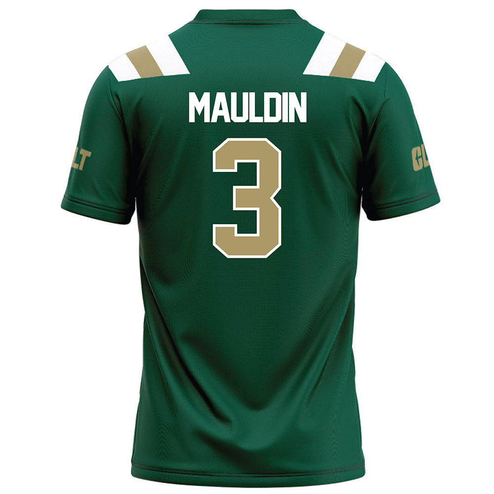 UNC Charlotte - NCAA Football : Logan Mauldin - Green Football Jersey-1