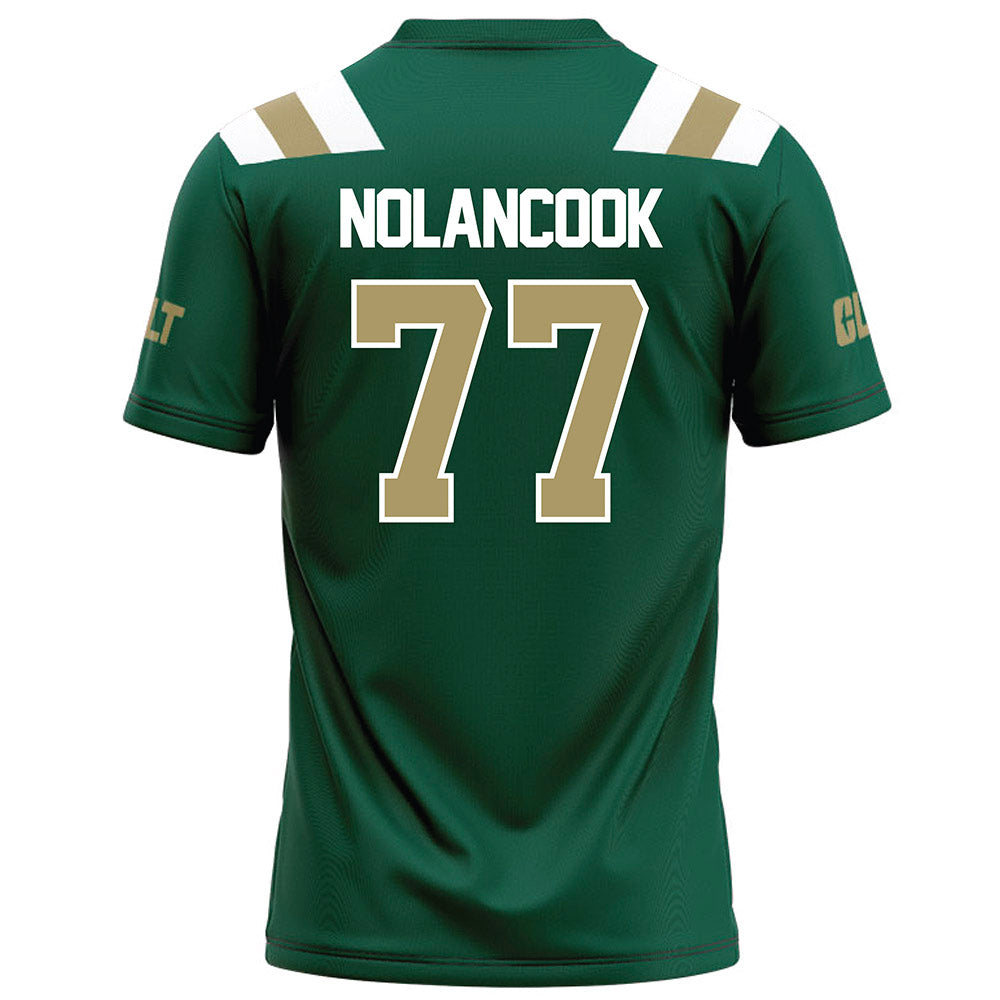 UNC Charlotte - NCAA Football : Dylan NolanCook - Green Football Jersey-1