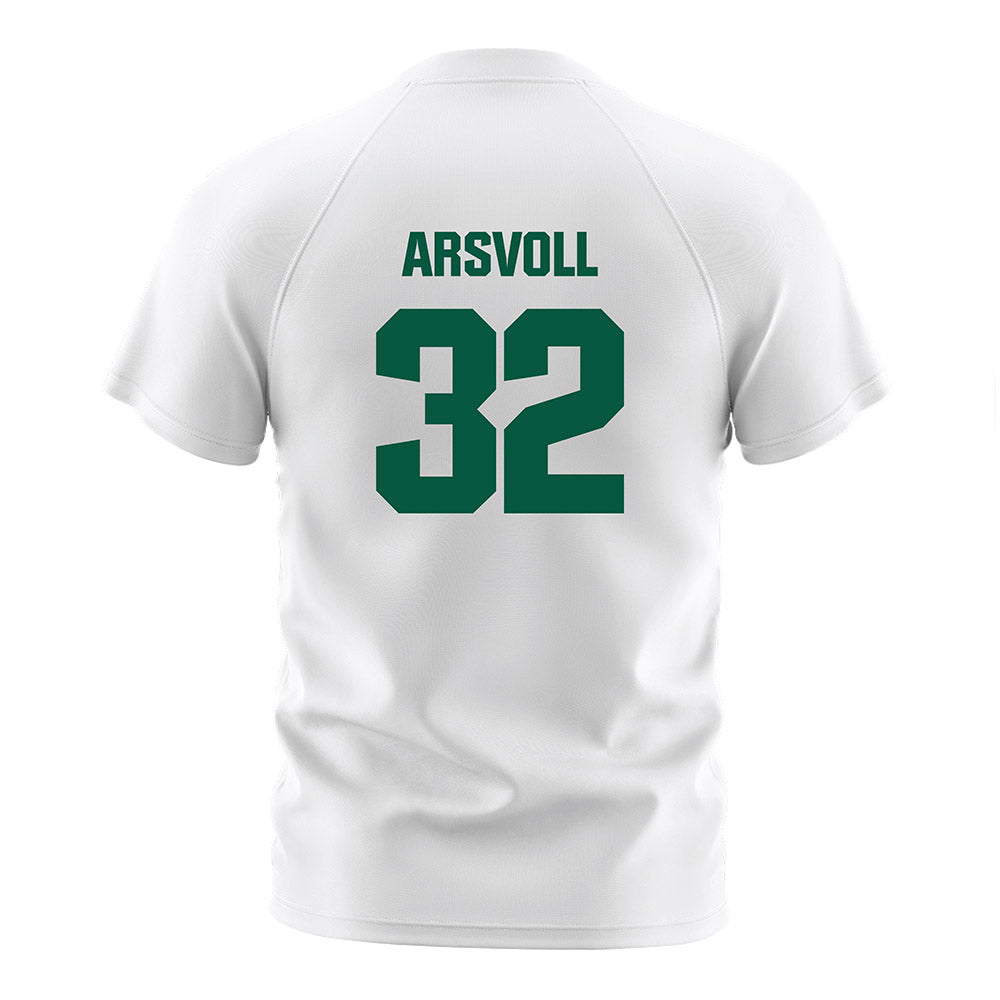 UNC Charlotte - NCAA Men's Soccer : Elias Arsvoll - White Soccer Jersey-1