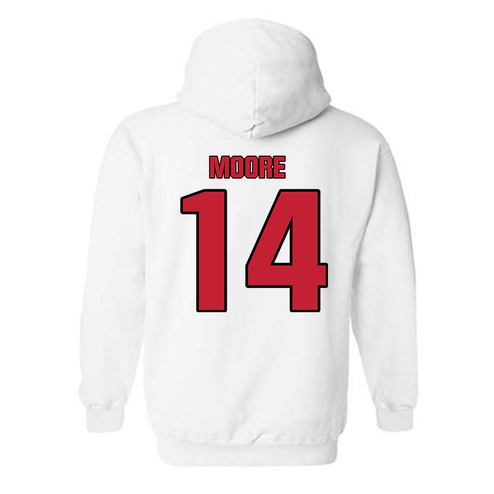 Seattle - NCAA Women's Volleyball : Linnaea Moore - Classic Shersey Hooded Sweatshirt-1