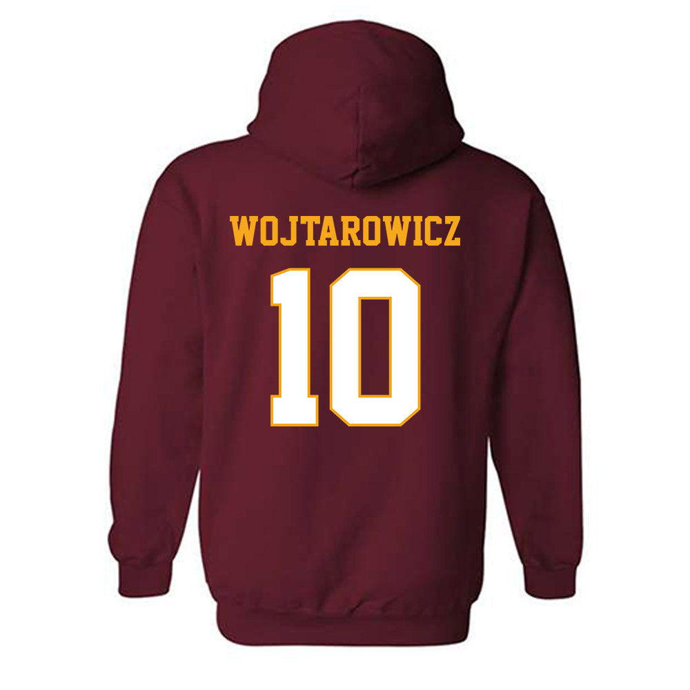 Loyola - NCAA Women's Soccer : Gabby Wojtarowicz - Classic Shersey Hooded Sweatshirt-1