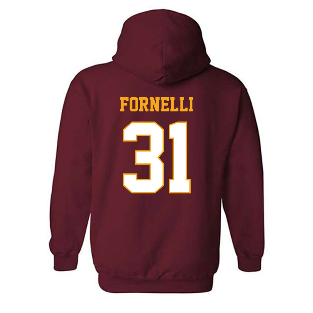Loyola - NCAA Women's Soccer : Mary Fornelli - Classic Shersey Hooded Sweatshirt-1