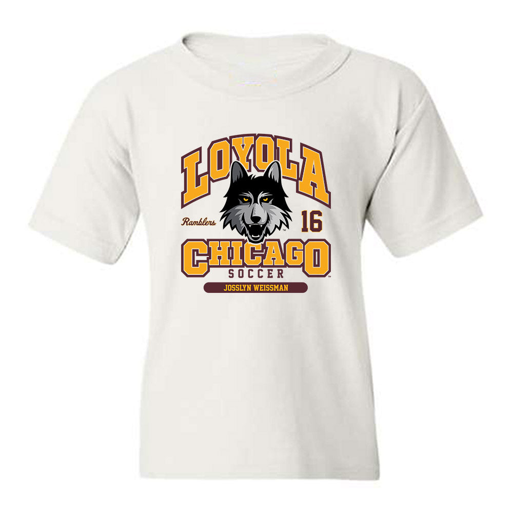 Loyola - NCAA Women's Soccer : Josslyn Weissman - Classic Fashion Shersey Youth T-Shirt-0