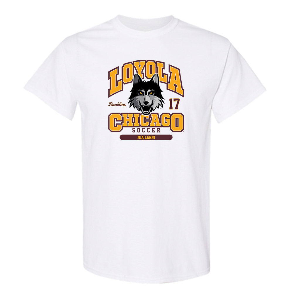 Loyola - NCAA Women's Soccer : Mia Lanni - Classic Fashion Shersey T-Shirt-0