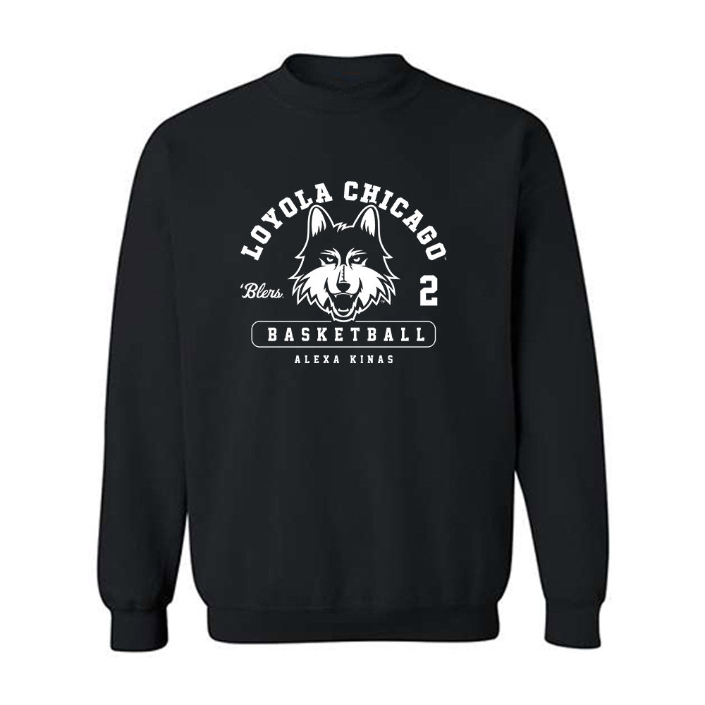 Loyola - NCAA Women's Basketball : Alexa Kinas - Crewneck Sweatshirt