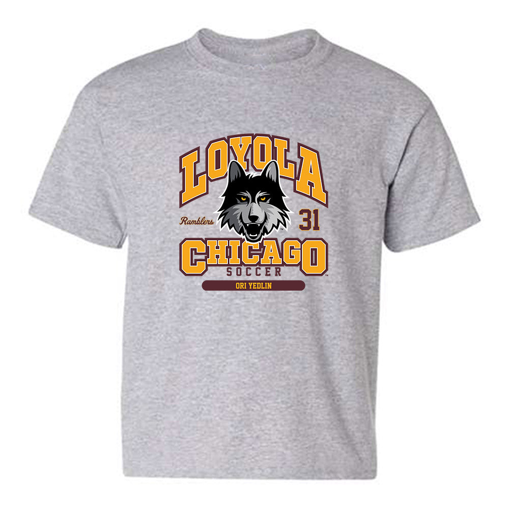 Loyola - NCAA Men's Soccer : Ori Yedlin - Classic Fashion Shersey Youth T-Shirt-0