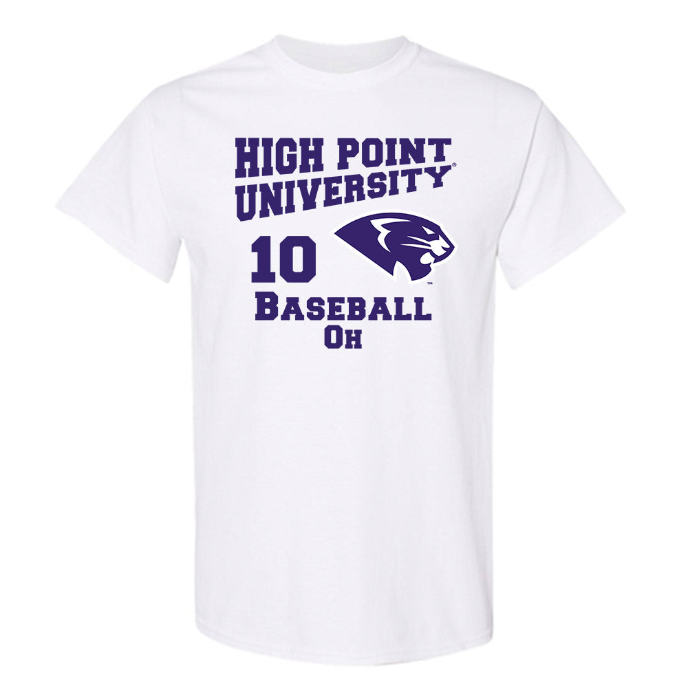 High Point - NCAA Baseball : Seojun Oh - T-Shirt-0