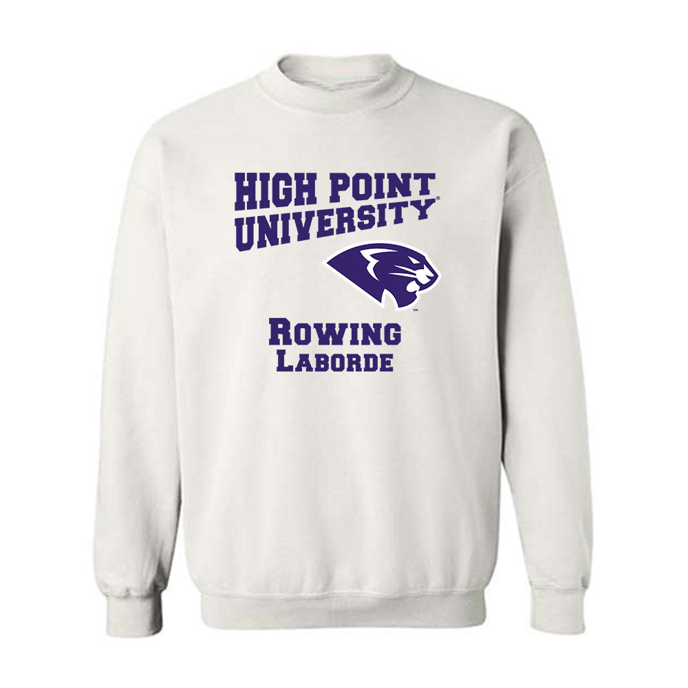 High Point - NCAA Women's Rowing : Lucy Laborde - Crewneck Sweatshirt-0
