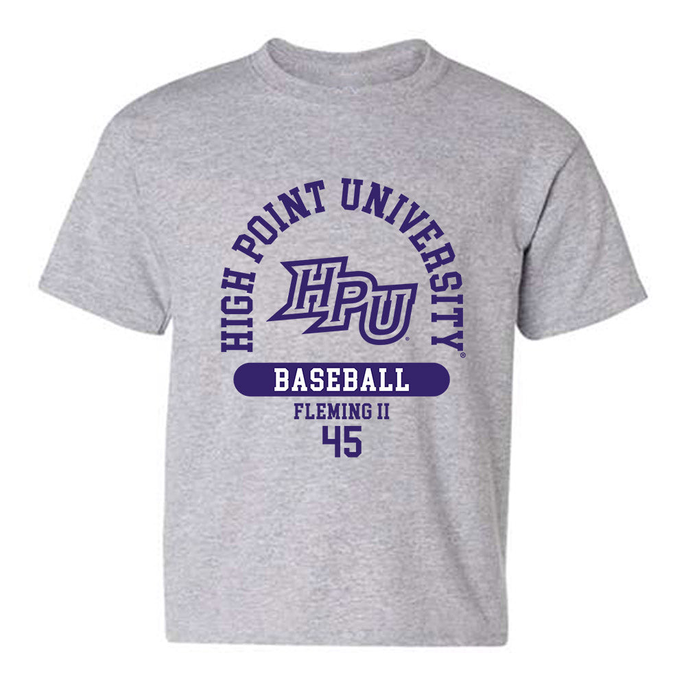 High Point - NCAA Baseball : Dubs Fleming II - Youth T-Shirt-0