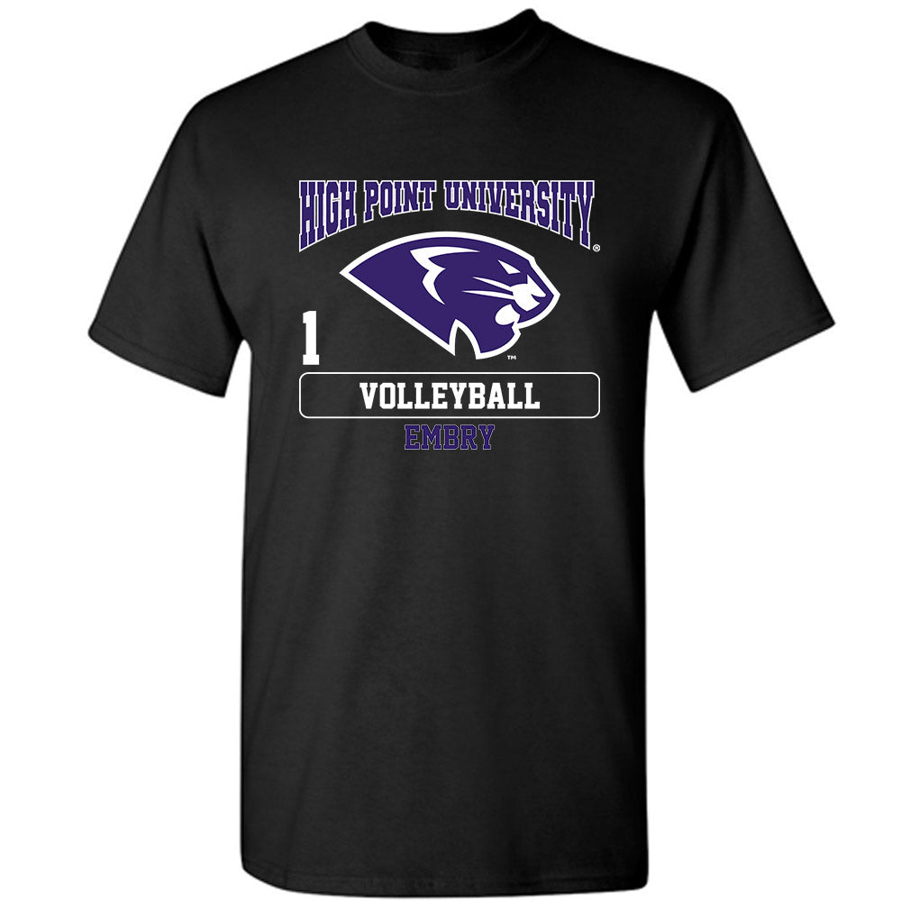 High Point - NCAA Women's Volleyball : Havani Embry - T-Shirt-0