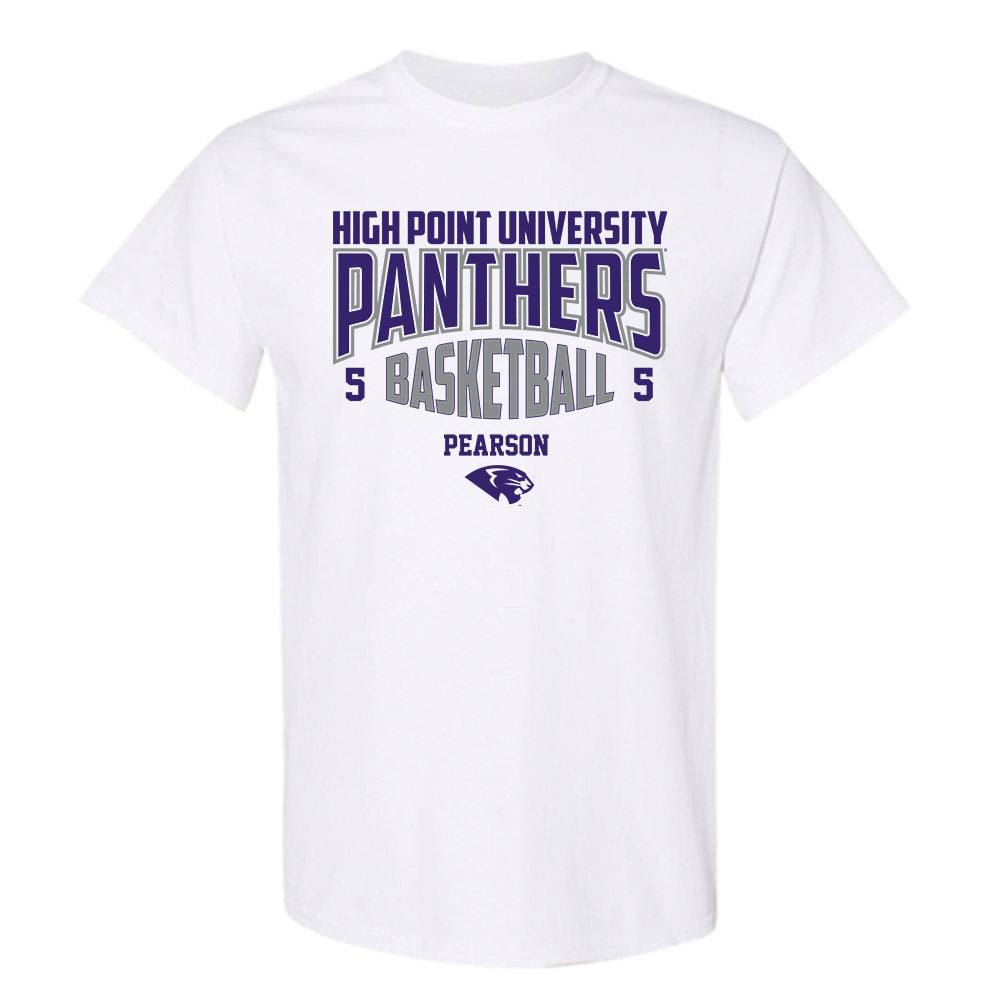 High Point - NCAA Men's Basketball : Trey Pearson - T-Shirt-0
