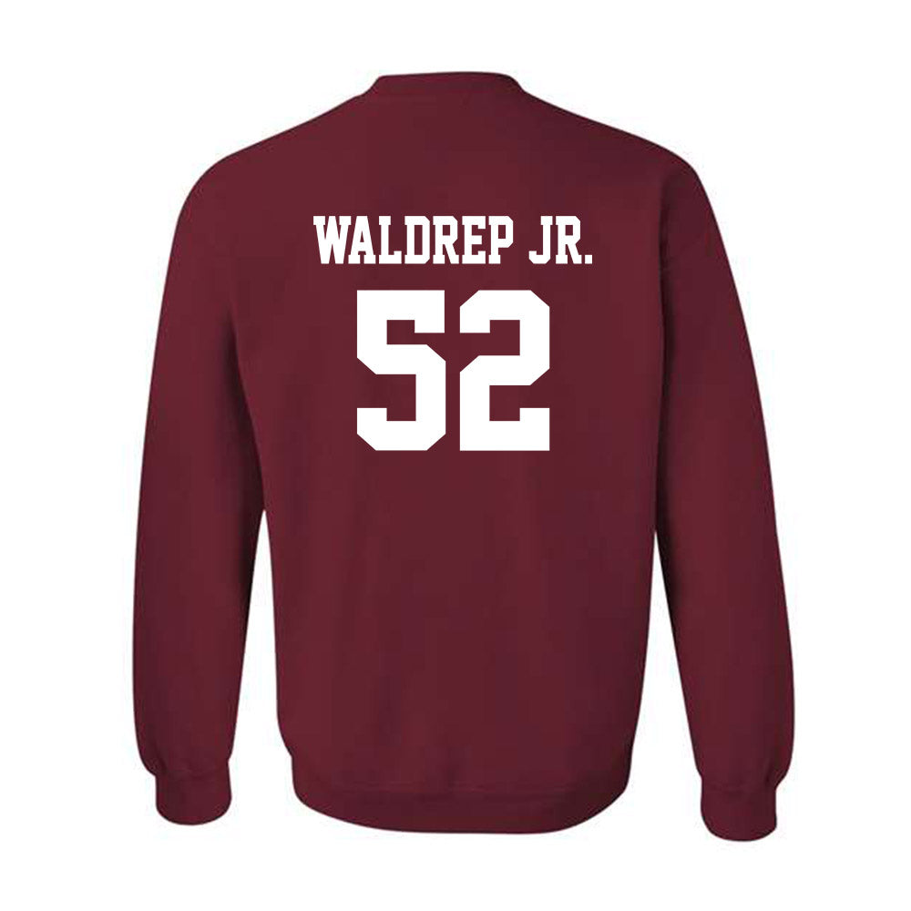 Alabama - NCAA Football : Mal Waldrep Jr. - Crewneck Sweatshirt-1