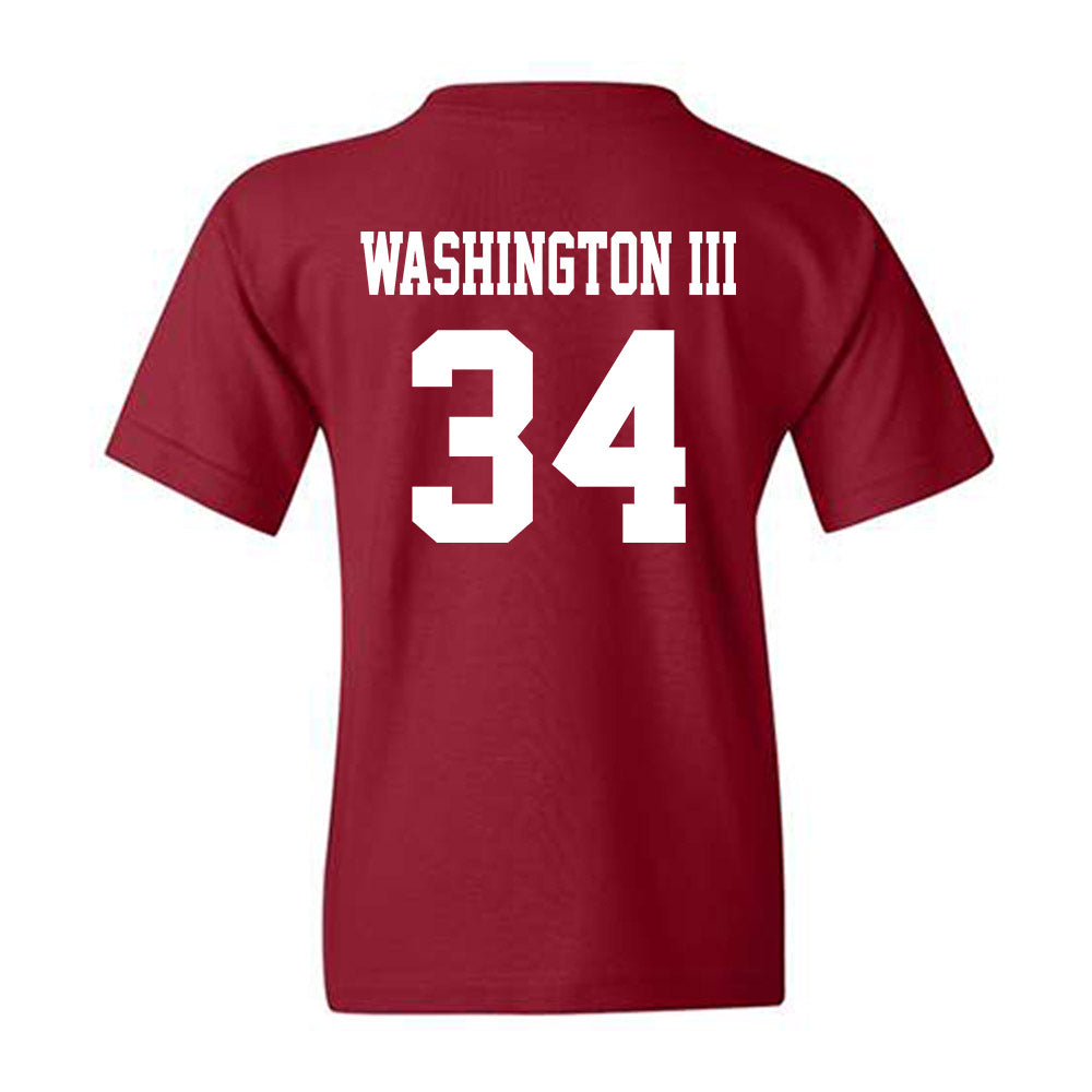 Alabama - NCAA Football : Jessie Washington III - Youth T-Shirt-1