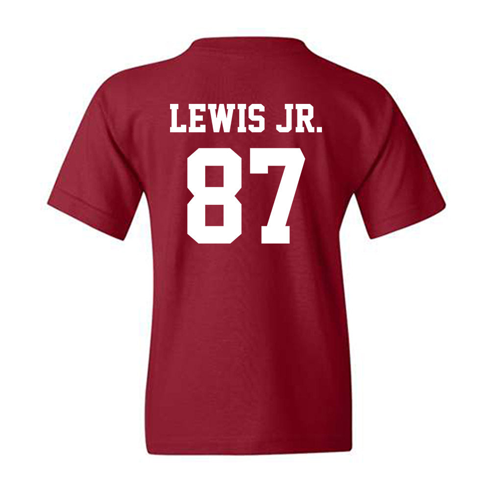 Alabama - NCAA Football : Danny Lewis Jr. - Youth T-Shirt-1