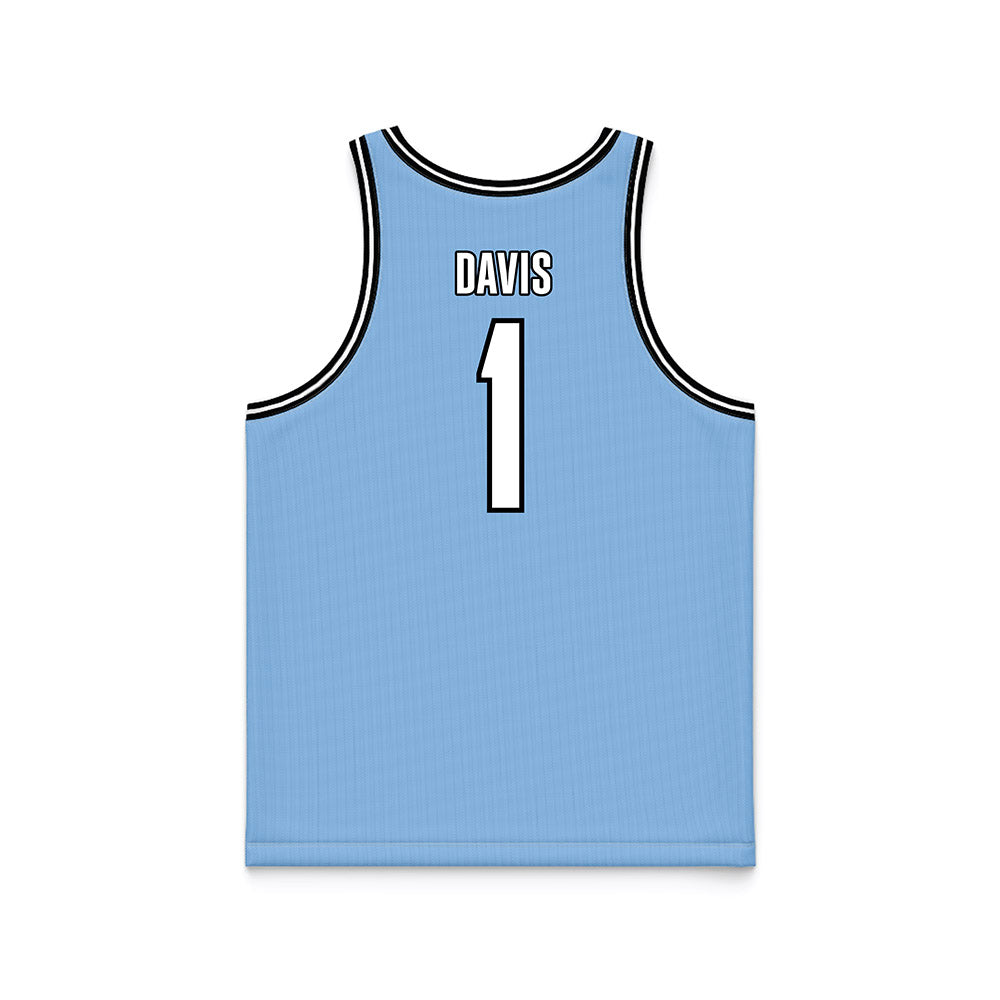 Old Dominion - NCAA Women's Basketball : Mia Davis - Blue Basketball Jersey-1