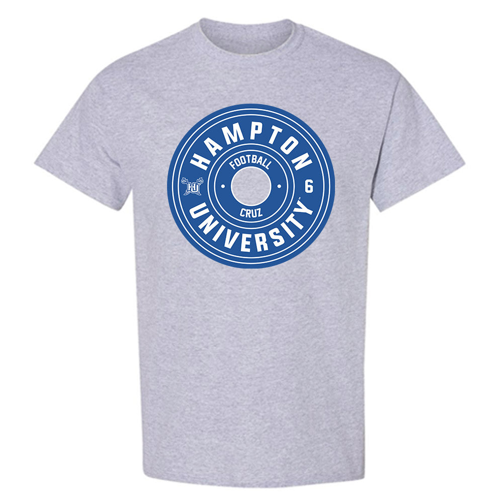 Hampton - NCAA Football : Antonio Cruz - Classic Fashion Shersey T-Shirt-0