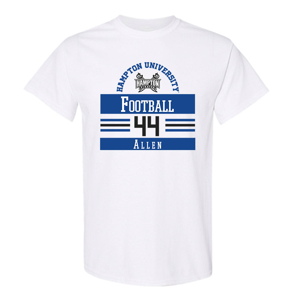 Hampton - NCAA Football : CJ Allen - Classic Fashion Shersey T-Shirt-0