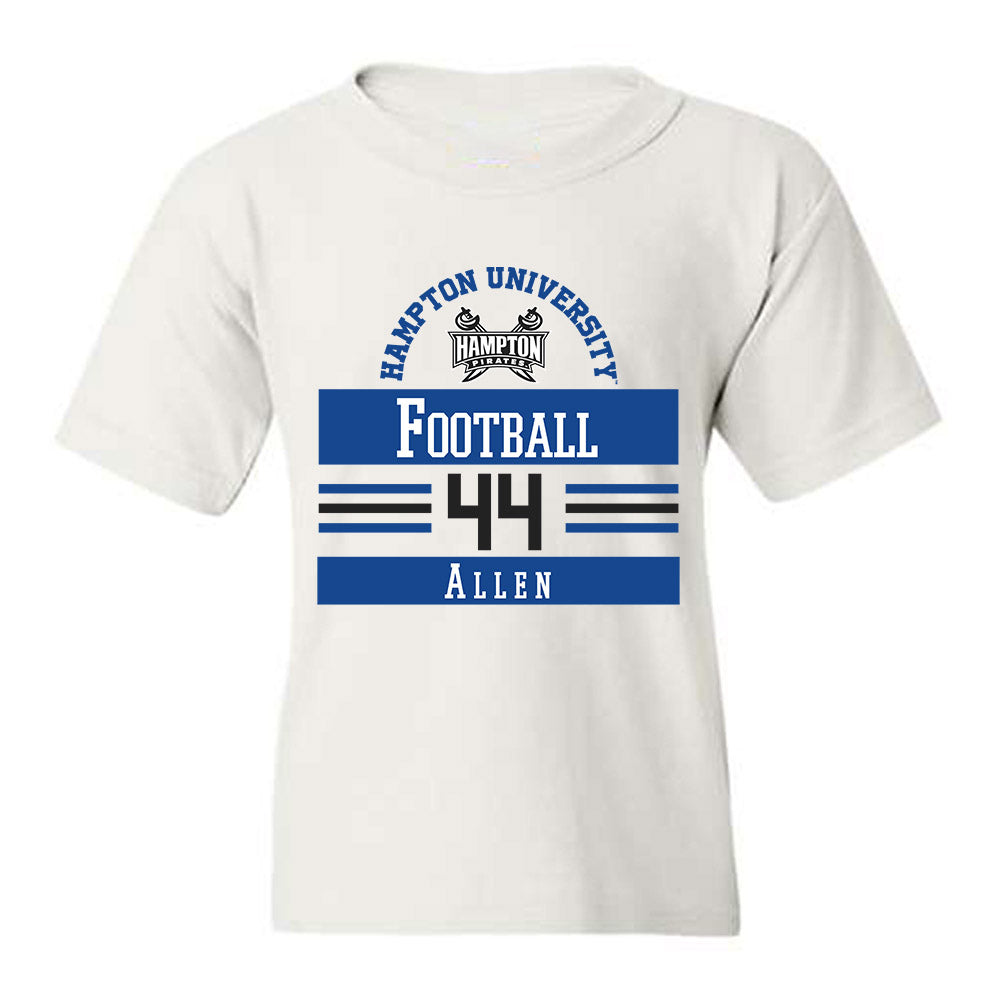 Hampton - NCAA Football : CJ Allen - Classic Fashion Shersey Youth T-Shirt-0