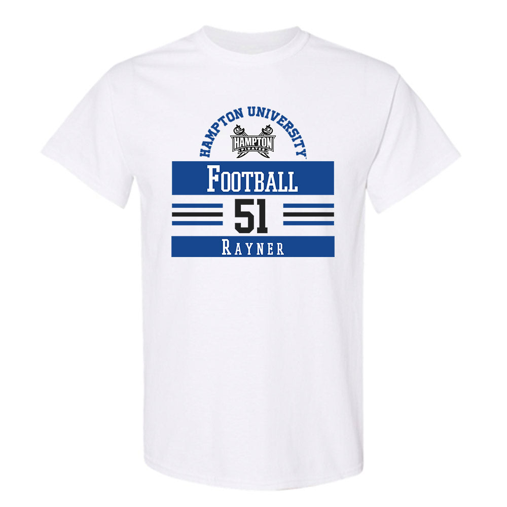 Hampton - NCAA Football : Jordan Rayner - Classic Fashion Shersey T-Shirt-0