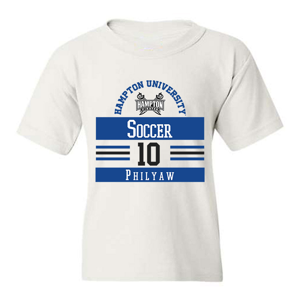 Hampton - NCAA Women's Soccer : Ava Philyaw - Classic Fashion Shersey Youth T-Shirt-0