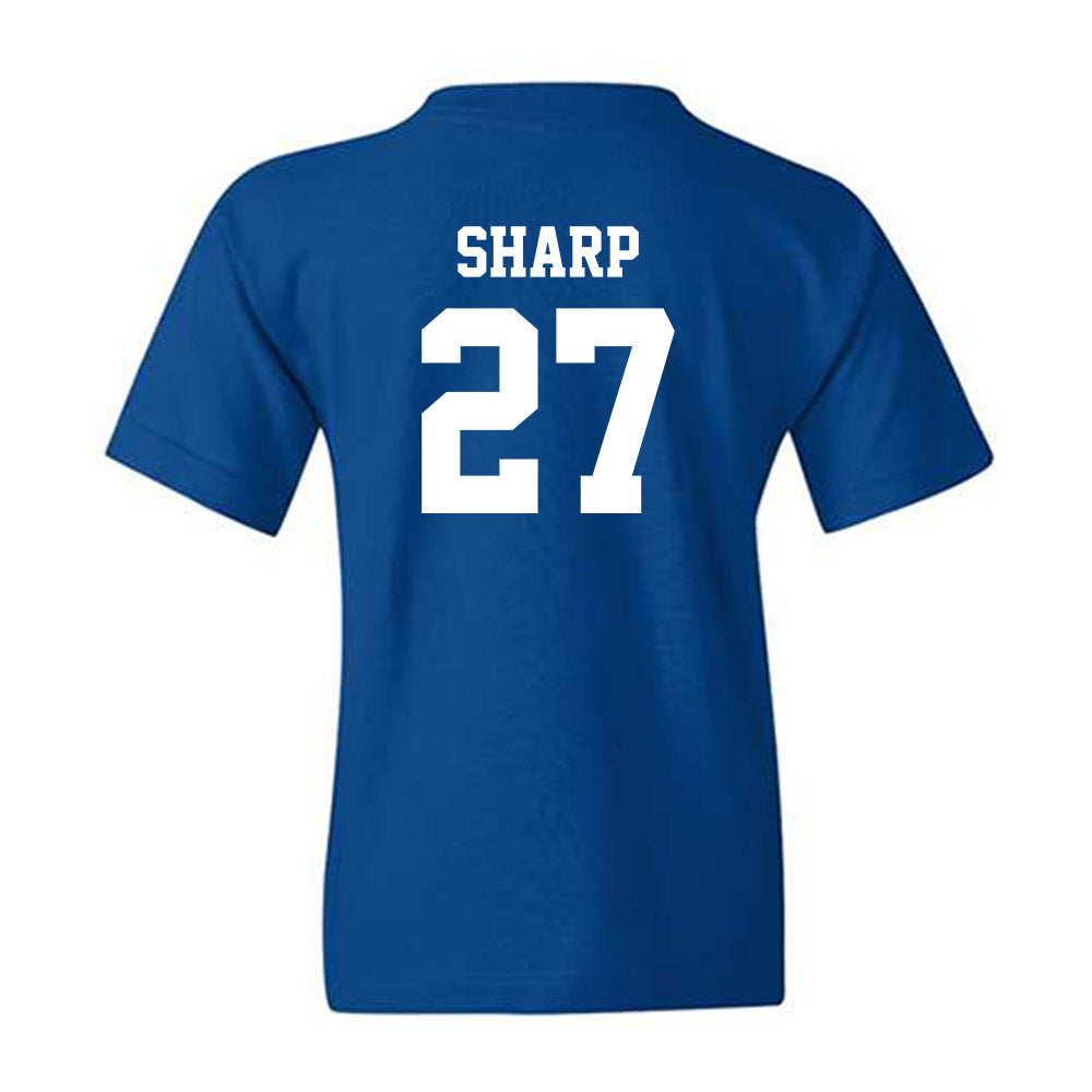 Hampton - NCAA Football : Larrell Sharp - Classic Shersey Youth T-Shirt-1