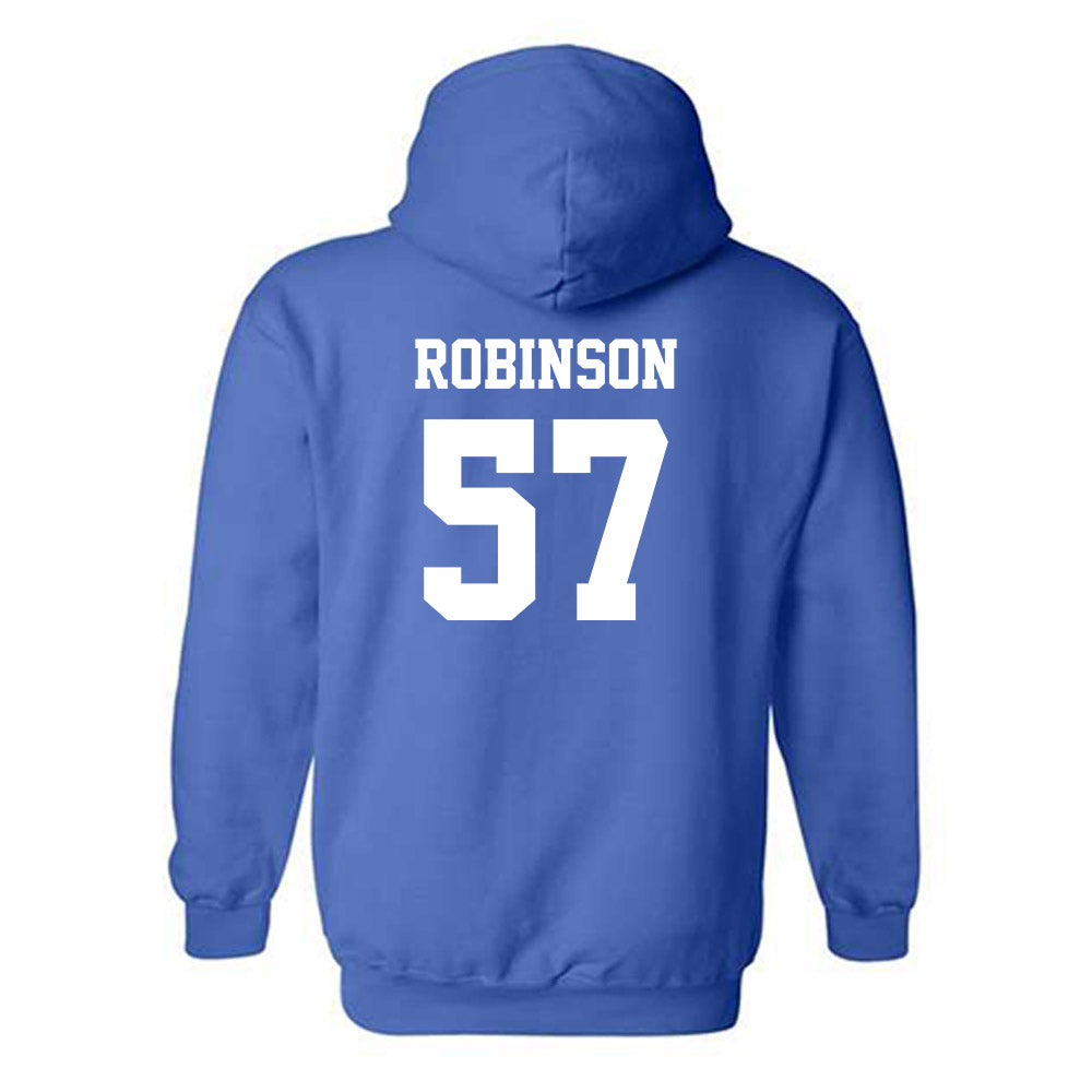 Hampton - NCAA Football : Chase Robinson - Classic Shersey Hooded Sweatshirt-1