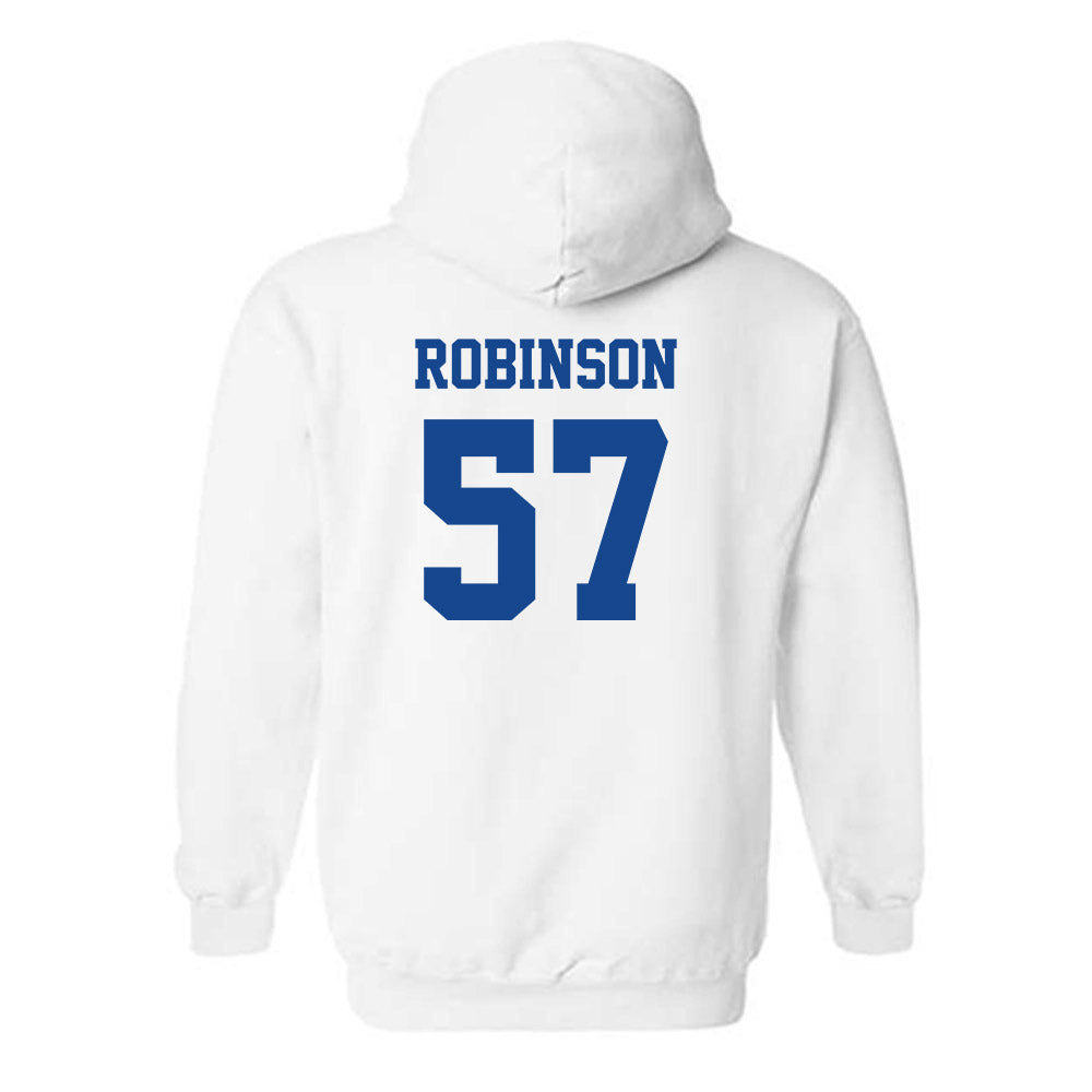 Hampton - NCAA Football : Chase Robinson - Classic Shersey Hooded Sweatshirt-1
