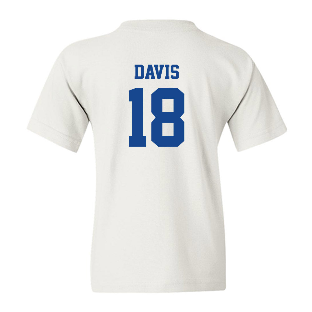 Hampton - NCAA Football : Iman Davis - Classic Shersey Youth T-Shirt-1