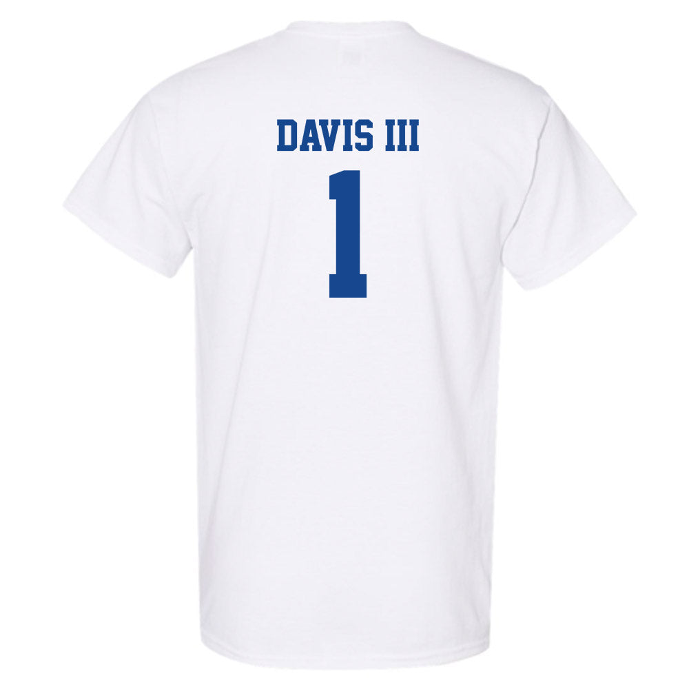Hampton - NCAA Men's Basketball : Aaron Davis III - Classic Shersey T-Shirt-1