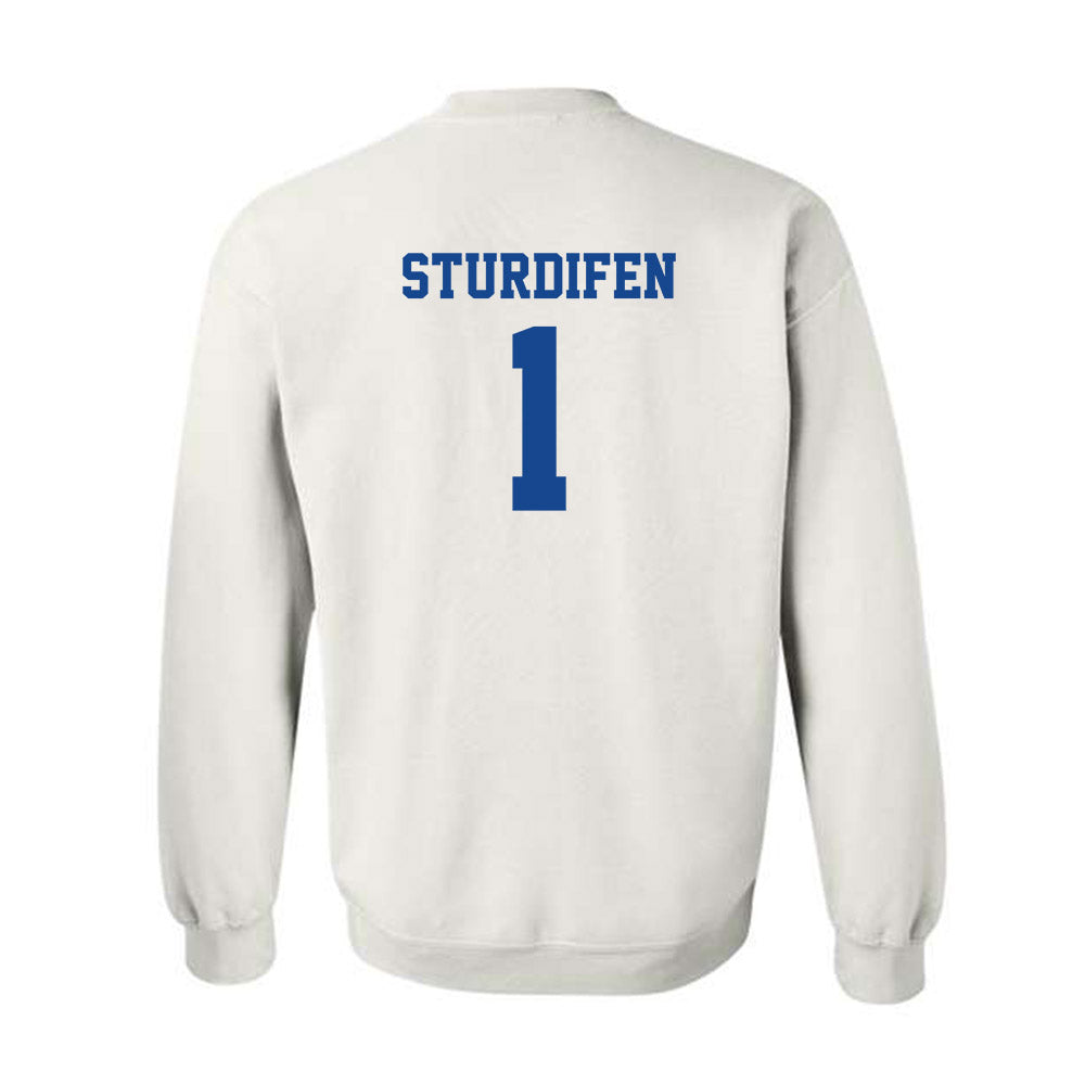 Hampton - NCAA Football : Cam Sturdifen - Classic Shersey Crewneck Sweatshirt-1