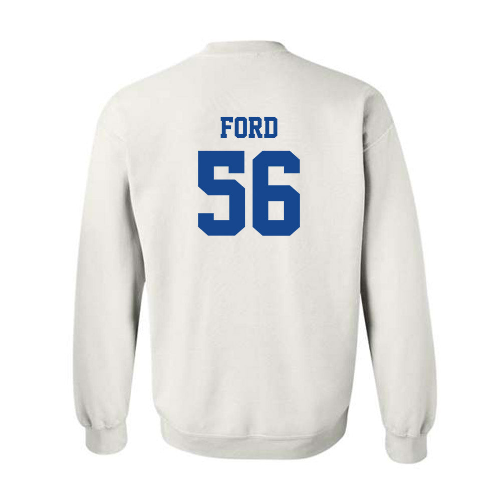 Hampton - NCAA Football : Jackson Ford - Classic Shersey Crewneck Sweatshirt-1