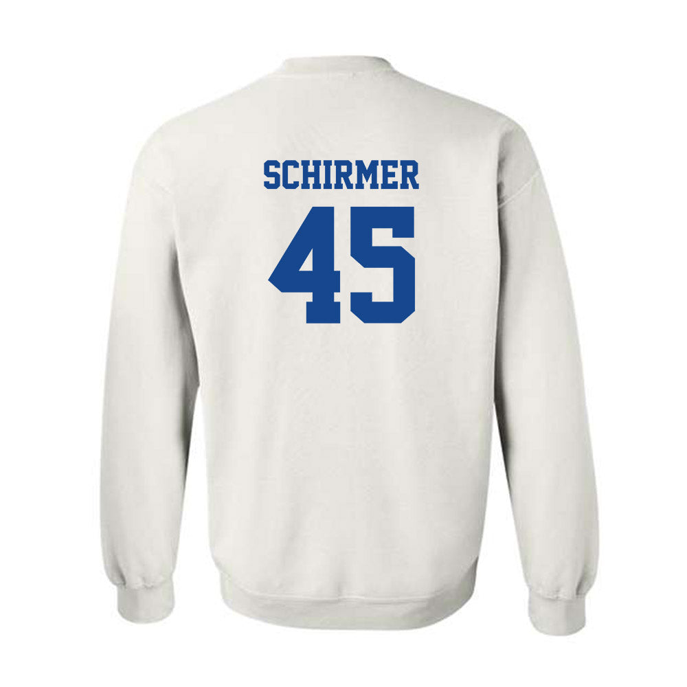 Hampton - NCAA Football : Matthew Schirmer - Classic Shersey Crewneck Sweatshirt-1