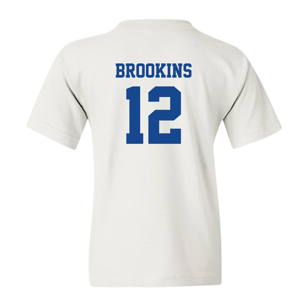 Hampton - NCAA Football : Xavier Brookins - Classic Shersey Youth T-Shirt-1