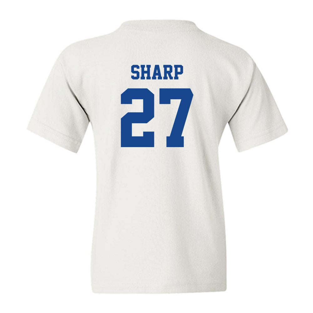 Hampton - NCAA Football : Larrell Sharp - Classic Shersey Youth T-Shirt-1
