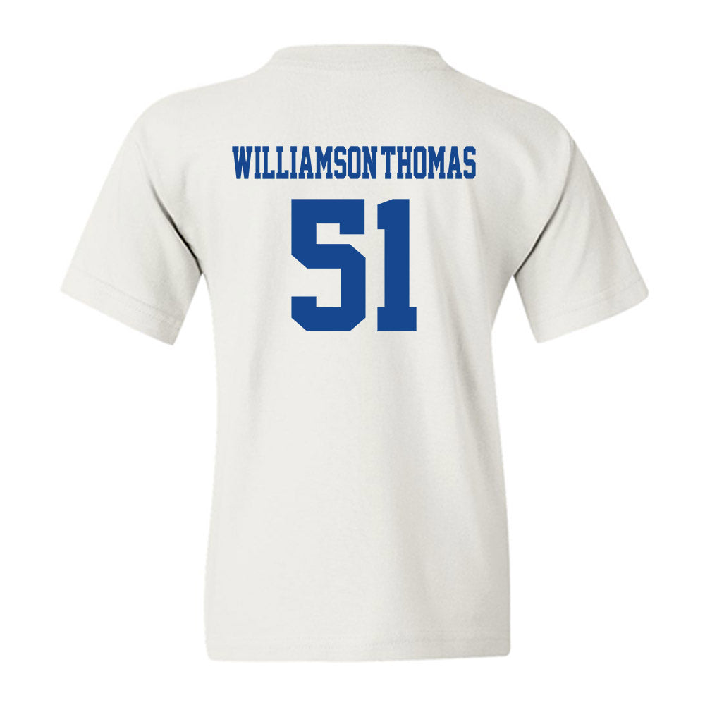 Hampton - NCAA Football : Jalen Williamson-Thomas - Classic Shersey Youth T-Shirt-1